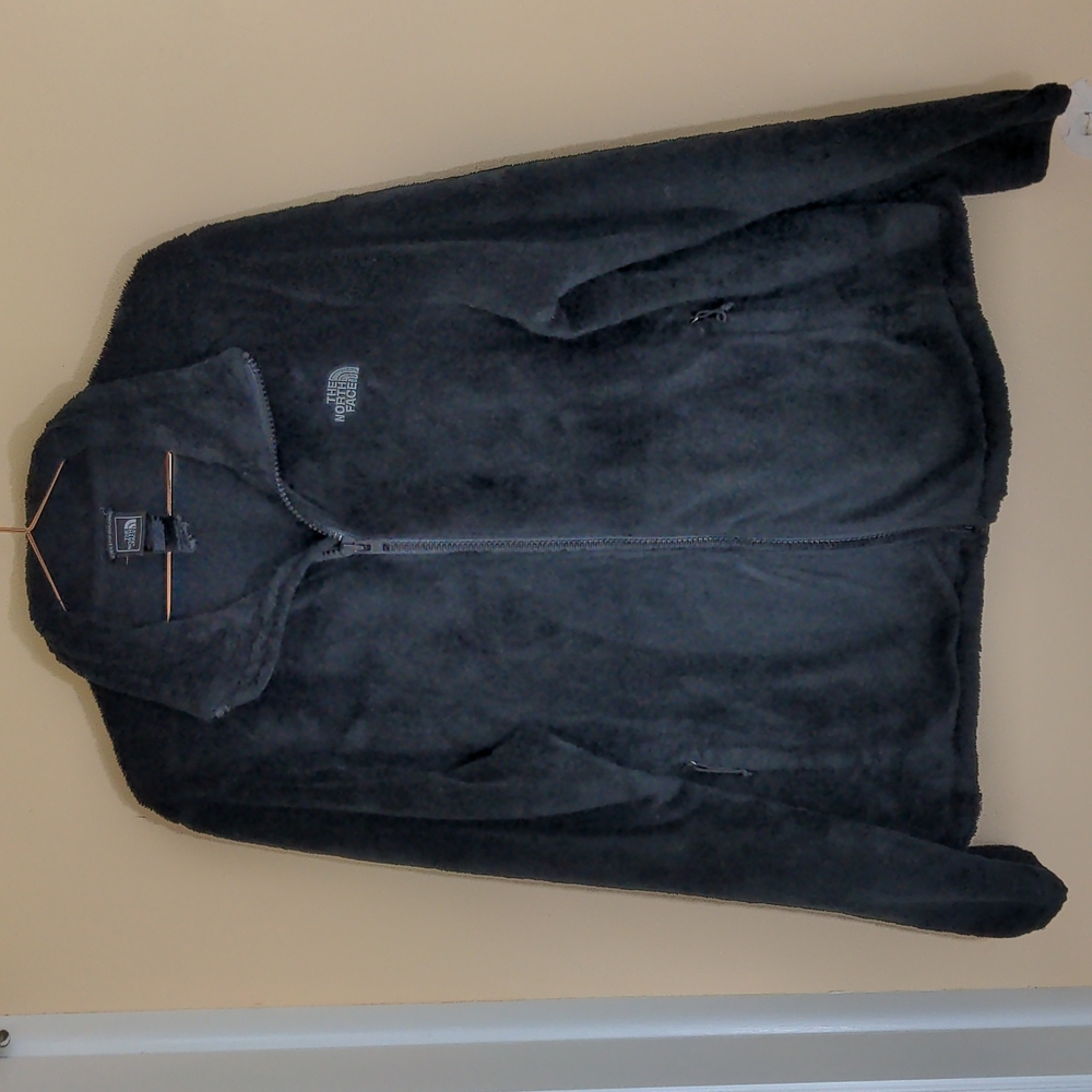 The North Face Black Full Zip Fleece Women's Jacket Size XL
